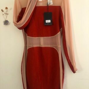 Misscuided sexy bag hip dress M